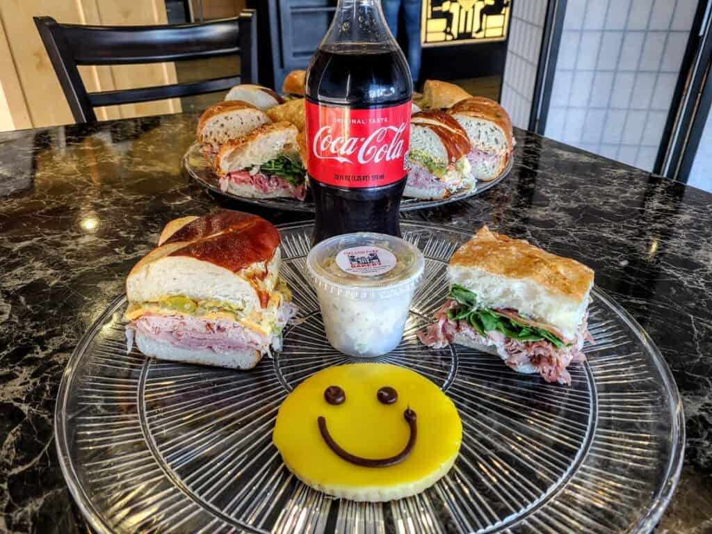Sandwich Meal Orland Park Bakery Orders