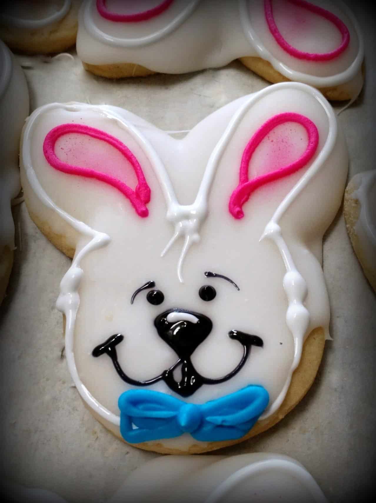 Bunny Face Sugar Cookie | Orland Park Bakery Orders