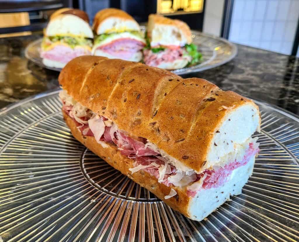 Corned Beef on Rye Roll Orland Park Bakery Orders