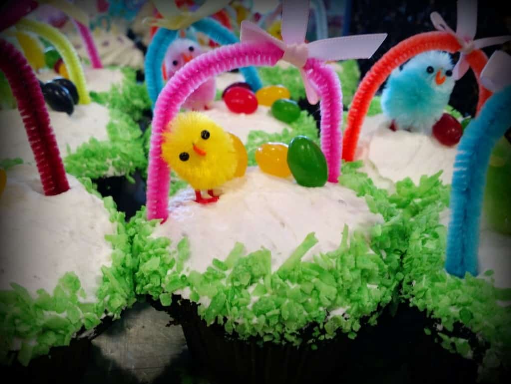 Cupcake Easter Basket Orland Park Bakery Orders